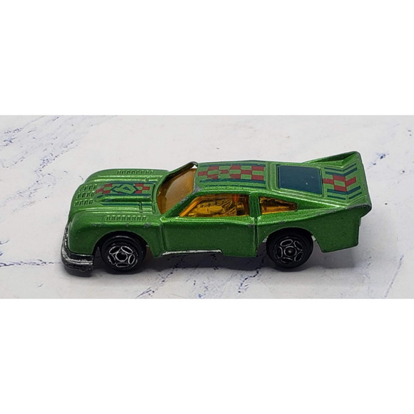 Vintage Ford Mustang Cobra II # 4 S8002 Diecast Car Vehicle Toy Green Marz Karz - Picture 1 of 6